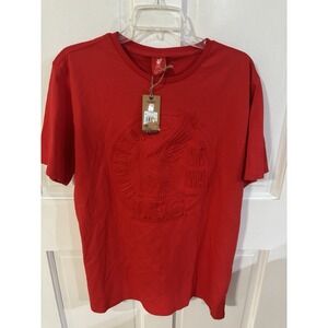 Liverpool FC Men's‎ Large Embossed Tee Red NWT